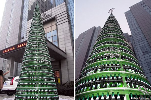 christmas bottle tree 1